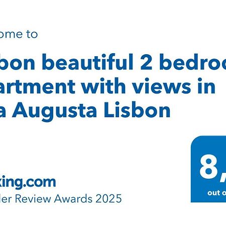 Lisbon Beautiful 2 Bedroom Apartment With Views In Rua Augusta Lisbon Bagian luar foto